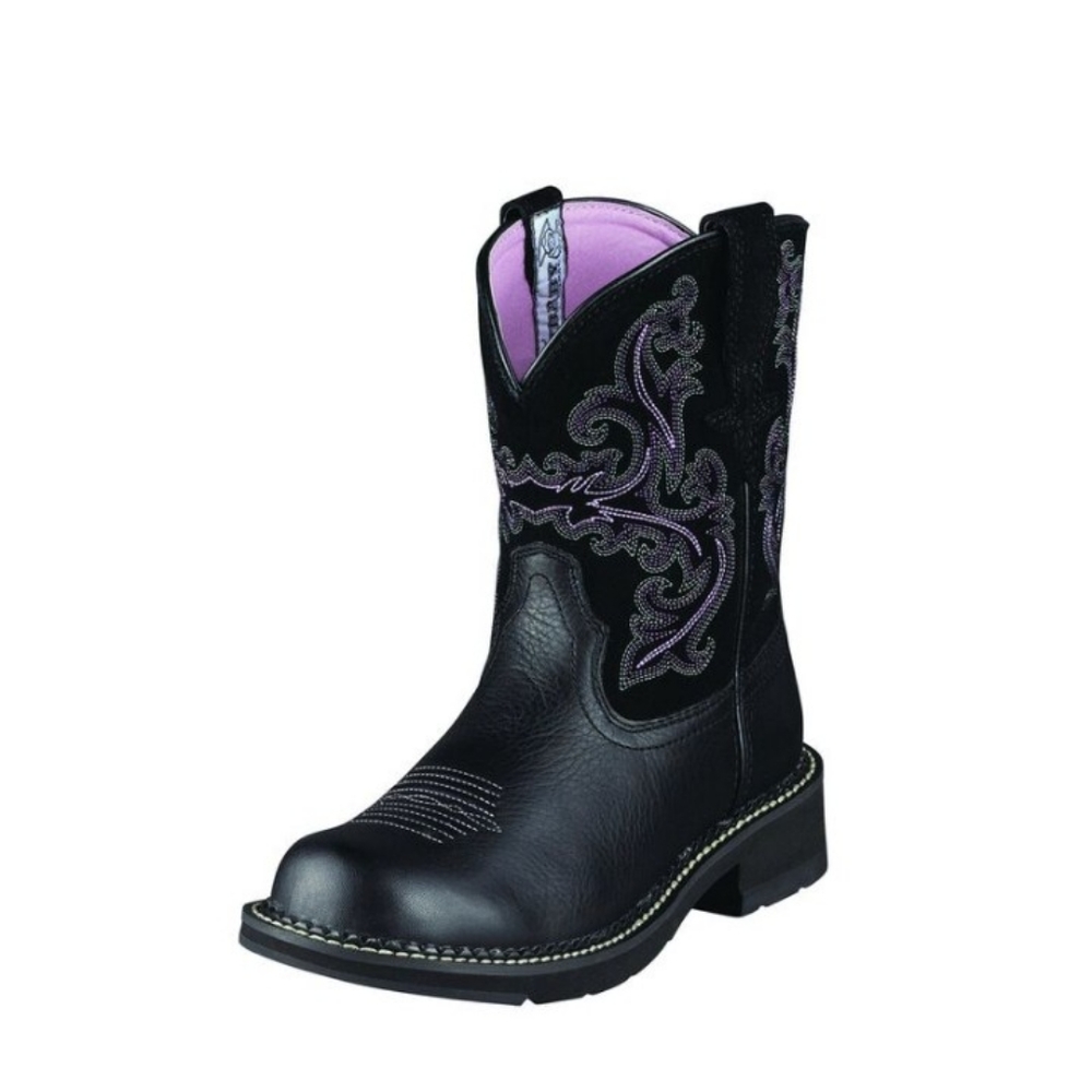 Black Ariat Fatbaby II boots